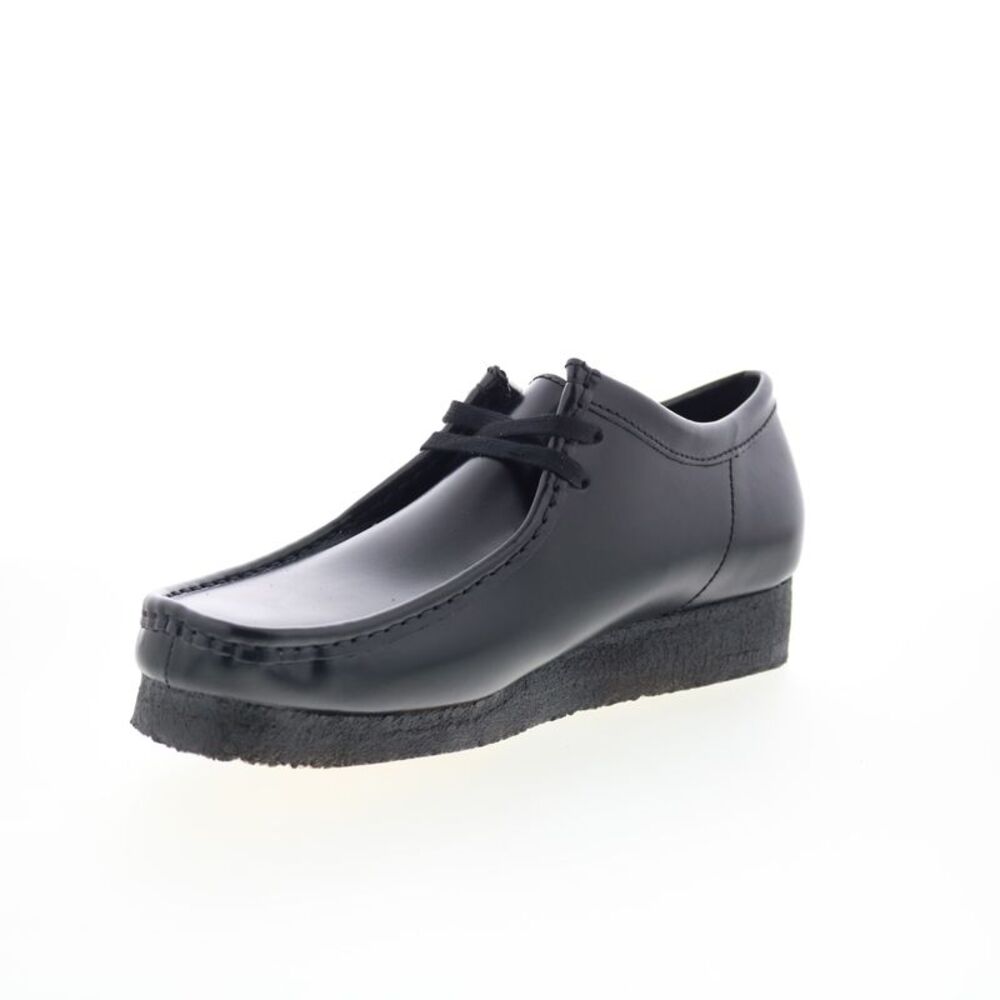 Clarks Mens Wallabee Black Shoes (NWT) - Picture 4 of 7